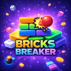 Bricks Breaker Neon